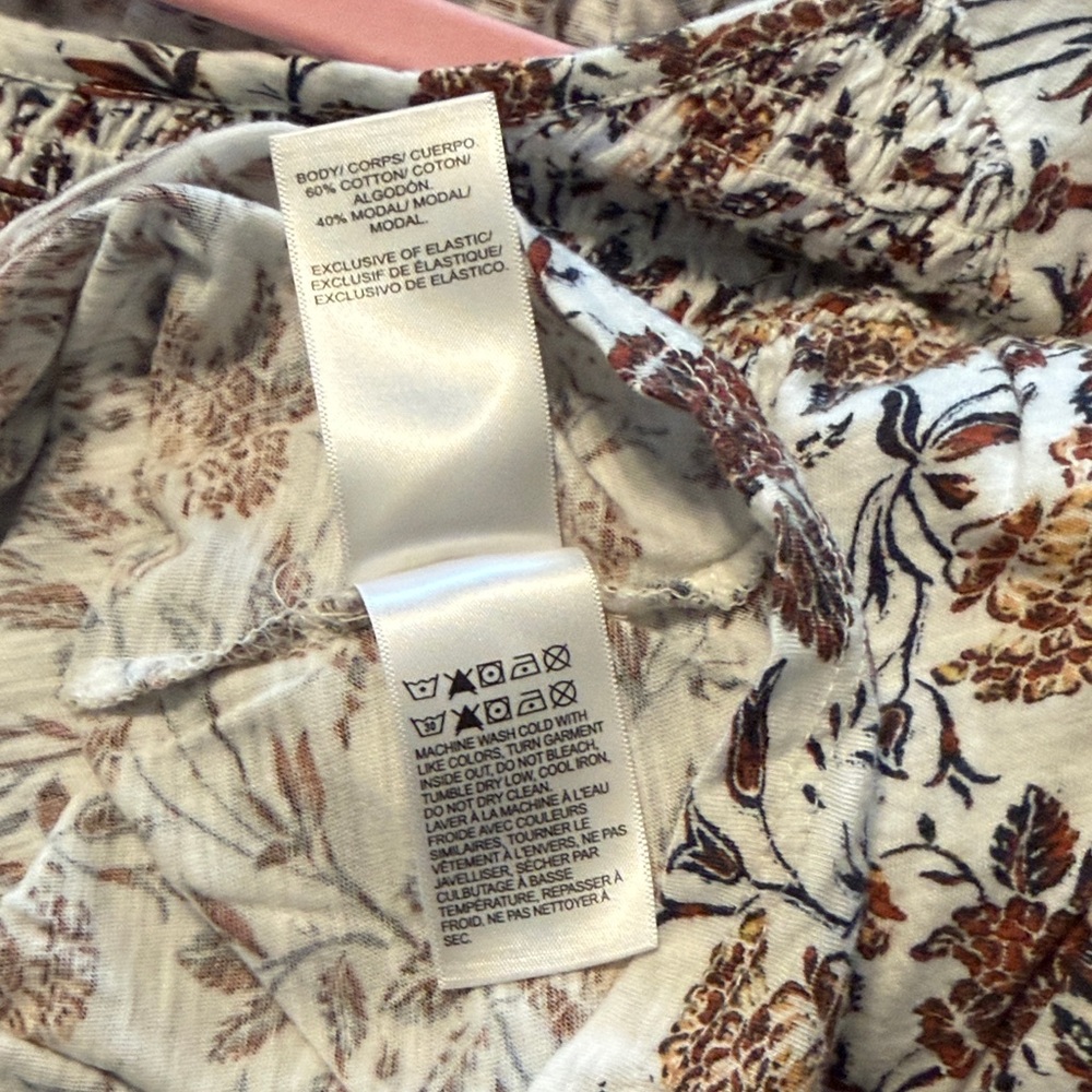 Lucky Brand Bundle Red, Pink, and Cream Blouses - Picture 9 of 10